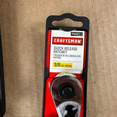 Craftsman Quick Release Ratchets – 1/2” & 3/8” Drive NOS