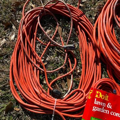 Heavy-Duty Outdoor Extension Cord Lot