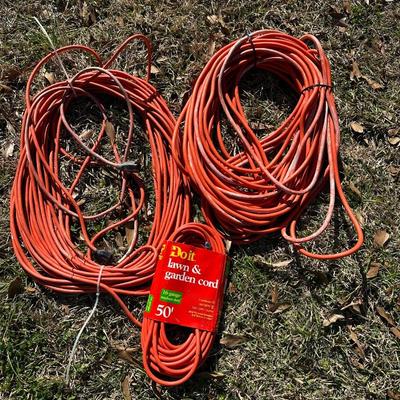 Heavy-Duty Outdoor Extension Cord Lot