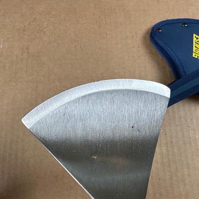 X-Large Estwing Camp / Hatchet Axe w/ Blue Grip & Sheath – Made in USA