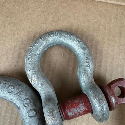 Heavy-Duty Rigging Hardware Lot – Shackles, Hook & Lifting Hardware (Industrial)