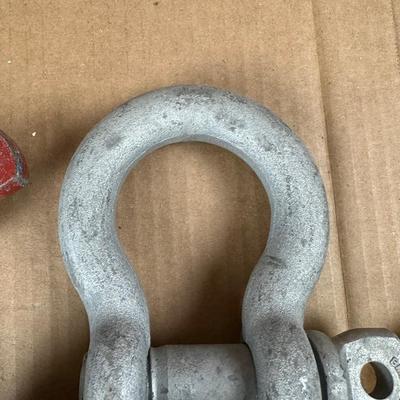 Heavy-Duty Rigging Hardware Lot – Shackles, Hook & Lifting Hardware (Industrial)