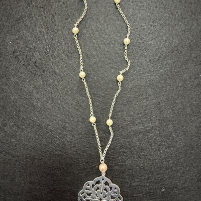 Sale Photo Thumbnail #319: Collection of Costume Jewelry Necklaces Set of 4