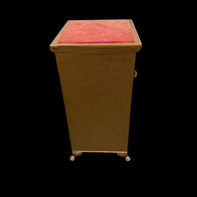 Sale Photo Thumbnail #353: Vintage Velvet Jewelry Box Possibly French in Origin