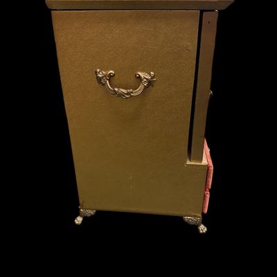 Sale Photo Thumbnail #354: Vintage Velvet Jewelry Box Possibly French in Origin