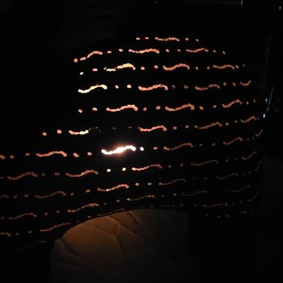 Vintage Brutalist Metal Cat Candle Lantern Sculpture – Folk Art Votive Decor