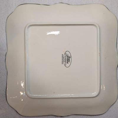 Sale Photo Thumbnail #107: Toscana Decorative Serving Platter 
Dishwasher and Microwave Safe 
13x13