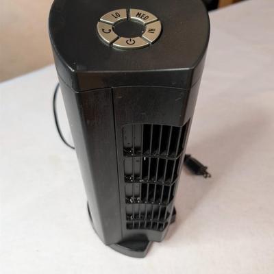 Sale Photo Thumbnail #108: Sunter small tabletop fan 
works-tested 
13"x5"