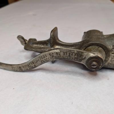 Sale Photo Thumbnail #126: Vintage Meat grinder 
6X9