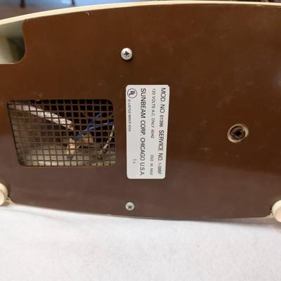 Sale Photo Thumbnail #134: Vintage 1970s Sunbeam Stand Mixer 
15" x 8" x 13"