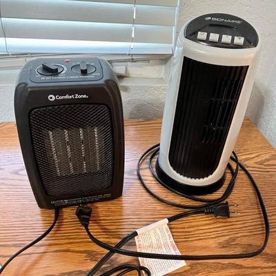 Lot 167 Mini space heaters