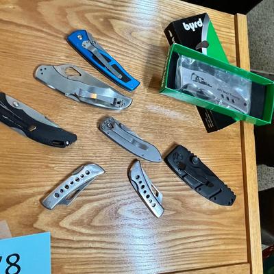Lot 178 Pocket knives lot 1