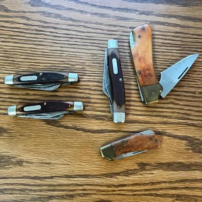 Lot 179 Old Timer & other vintage pocket knives