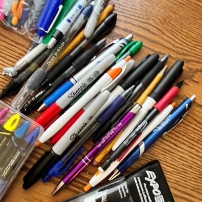 Lot 182 Pens, Pencils, & Markers