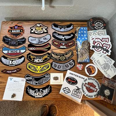 Lot 183 Harley Davidson Patches lot