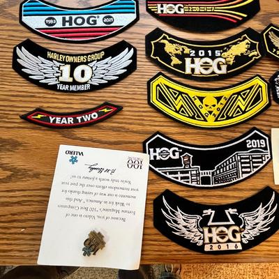 Lot 183 Harley Davidson Patches lot