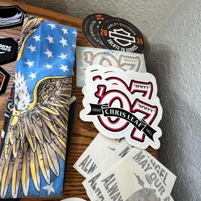 Lot 183 Harley Davidson Patches lot