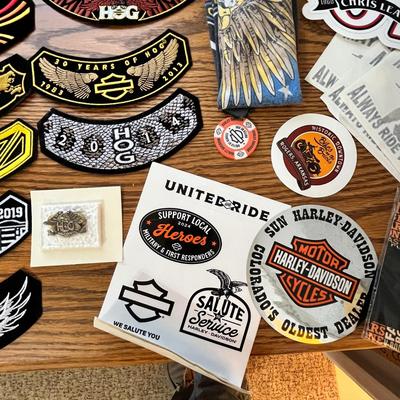 Lot 183 Harley Davidson Patches lot