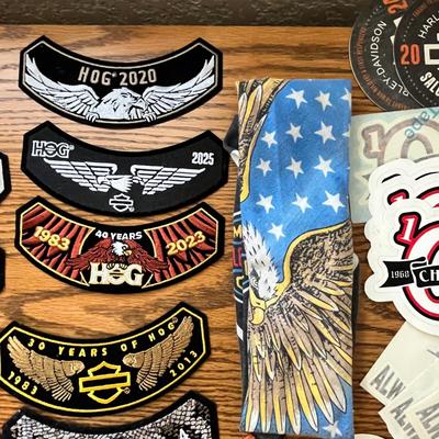 Lot 183 Harley Davidson Patches lot