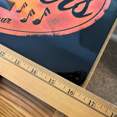 Lot 185 Retro Harley Sign