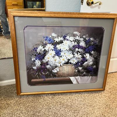 Lot 187 Large floral print