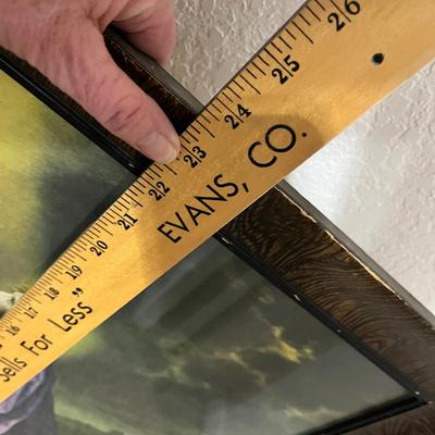 Lot 188 Vintage Jesus praying print