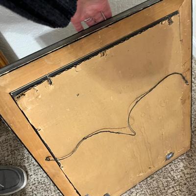 Lot 188 Vintage Jesus praying print