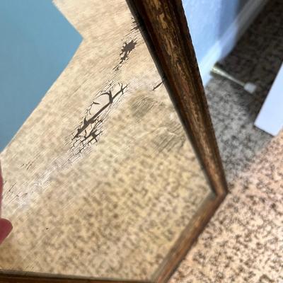 Lot 190 Antique Print/ mirror