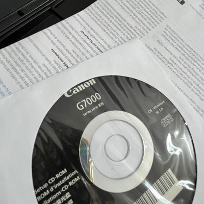 Lot 193 Cannon printer w/extra ink