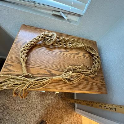 Lot 198 Macrame Plant holder
