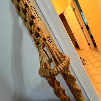Lot 198 Macrame Plant holder