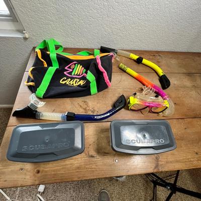 Lot 199 Scuba Items