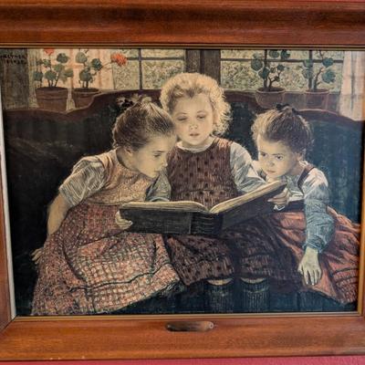 Sale Photo Thumbnail #151: Walter Firle "The Fairy Tale" w/ placard