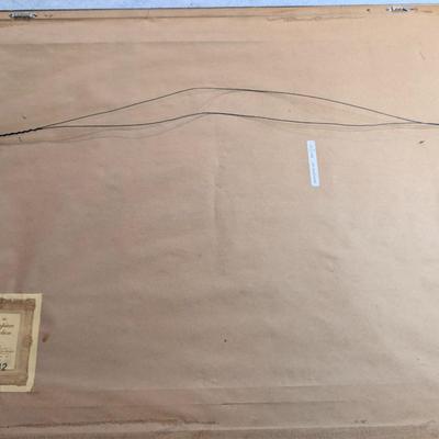 Sale Photo Thumbnail #156: Charles Bertrand "The Coach Ride"  (The Little Draught Horse) Framed reprint 
33x23