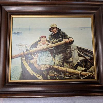 Sale Photo Thumbnail #164: Emile Renouf "The Helping Hand"
18 x 15.5