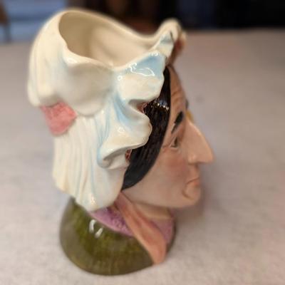 Sale Photo Thumbnail #172: Vintage Beswick ceramic character jug Charles Dickens 
5x4.5