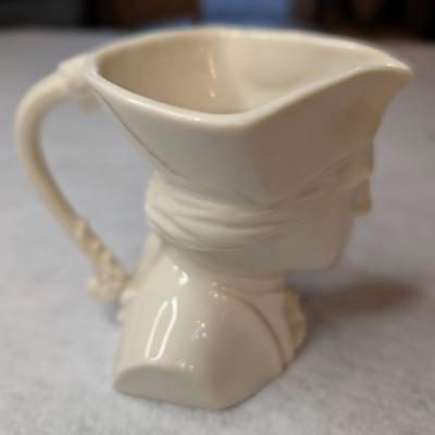 Sale Photo Thumbnail #189: George Washington Creamer of Toby Mug 
4x4.5