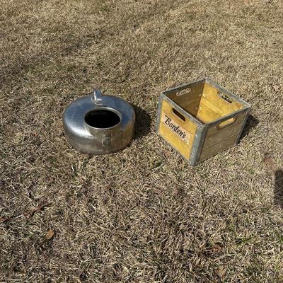 Vintage Surge Stainless Milk Can / Milker – Farm Dairy Decor