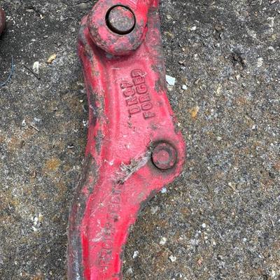 Heavy-Duty Forged Chain Binders (5/16” Grade 70) – Load Binders w/ Hooks – Set of 4