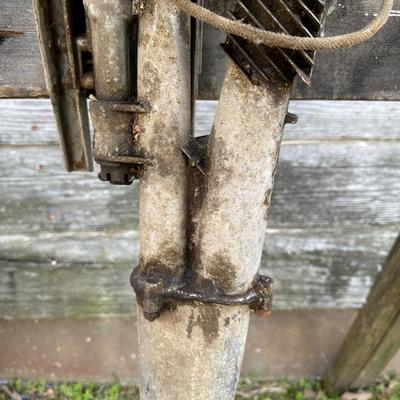 Vintage Bendix Aviation Corporation Twin-Cylinder Outboard Boat Motor