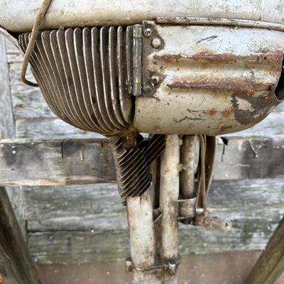 Vintage Bendix Aviation Corporation Twin-Cylinder Outboard Boat Motor