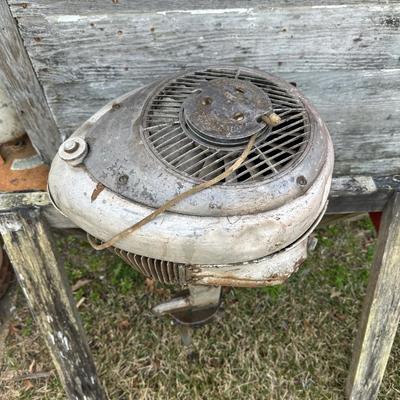 Vintage Bendix Aviation Corporation Twin-Cylinder Outboard Boat Motor