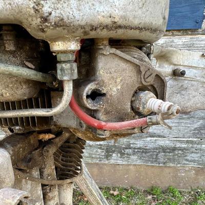 Vintage Bendix Aviation Corporation Twin-Cylinder Outboard Boat Motor