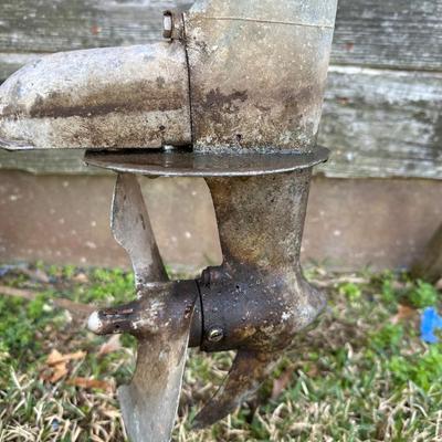 Vintage Bendix Aviation Corporation Twin-Cylinder Outboard Boat Motor