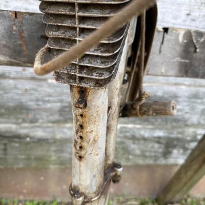 Vintage Bendix Aviation Corporation Twin-Cylinder Outboard Boat Motor