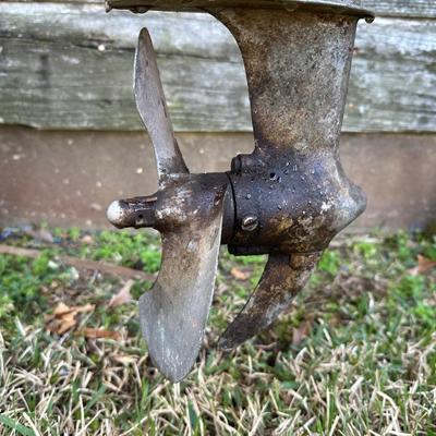 Vintage Bendix Aviation Corporation Twin-Cylinder Outboard Boat Motor