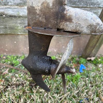 Vintage Bendix Aviation Corporation Twin-Cylinder Outboard Boat Motor