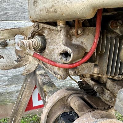 Vintage Bendix Aviation Corporation Twin-Cylinder Outboard Boat Motor