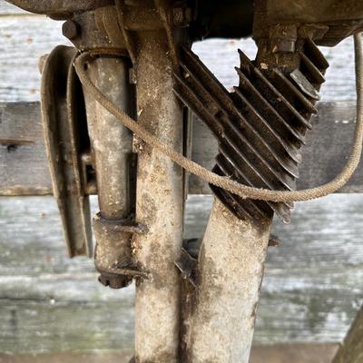 Vintage Bendix Aviation Corporation Twin-Cylinder Outboard Boat Motor