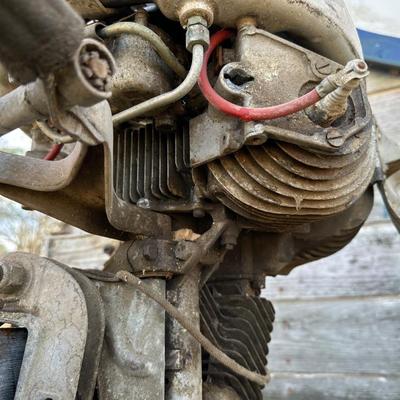 Vintage Bendix Aviation Corporation Twin-Cylinder Outboard Boat Motor